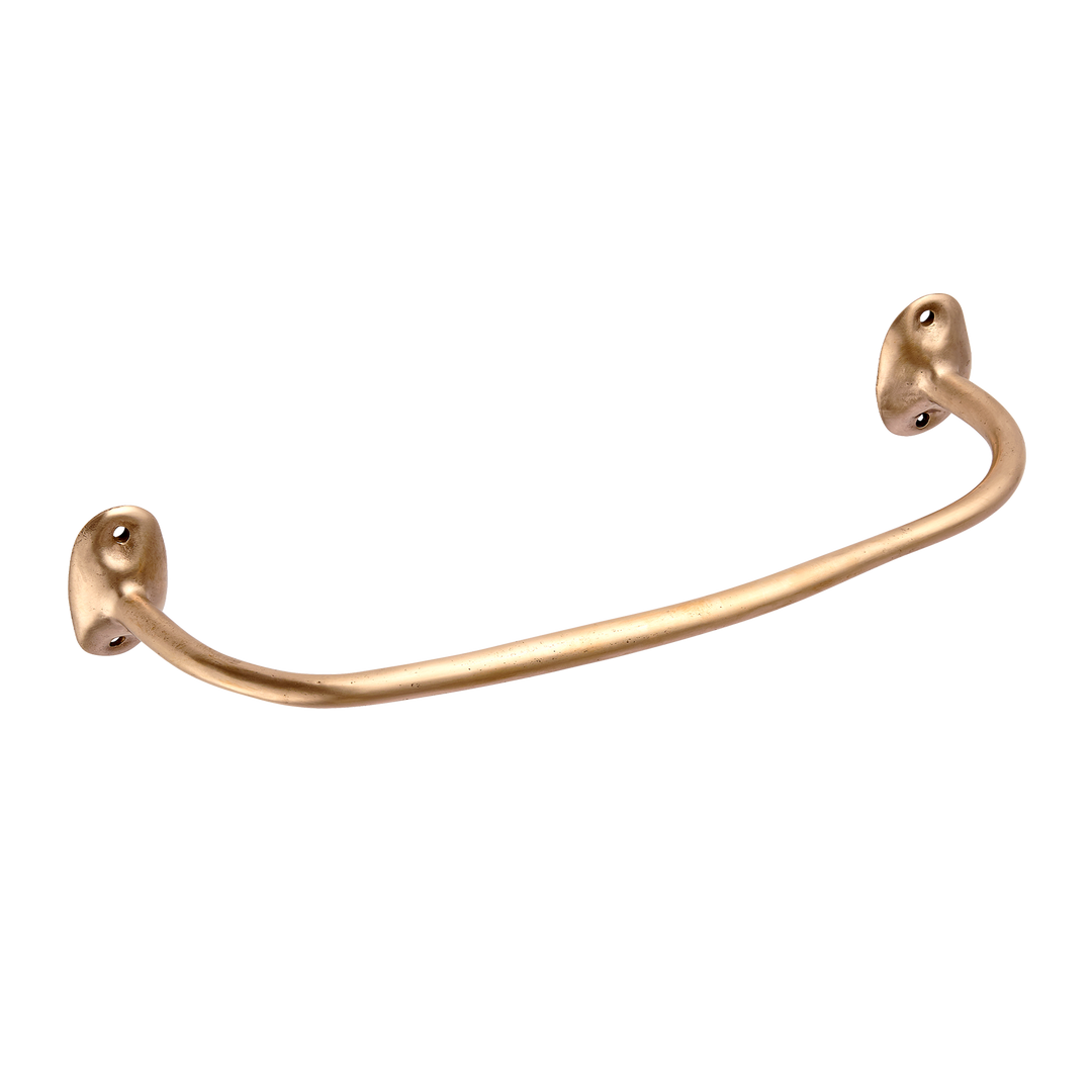 Sketch Kitchen Towel Rail shown in silicon bronze.