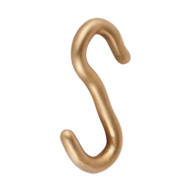 Sketch S hook shown in silicon bronze.