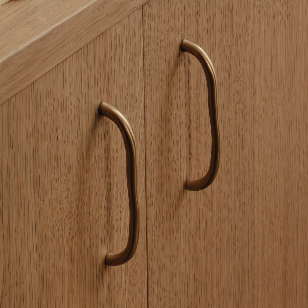 Project by Jake Solomon | Photography by Joey Kendal Brown | Sketch Cabinet Handle shown in our silicon bronze.