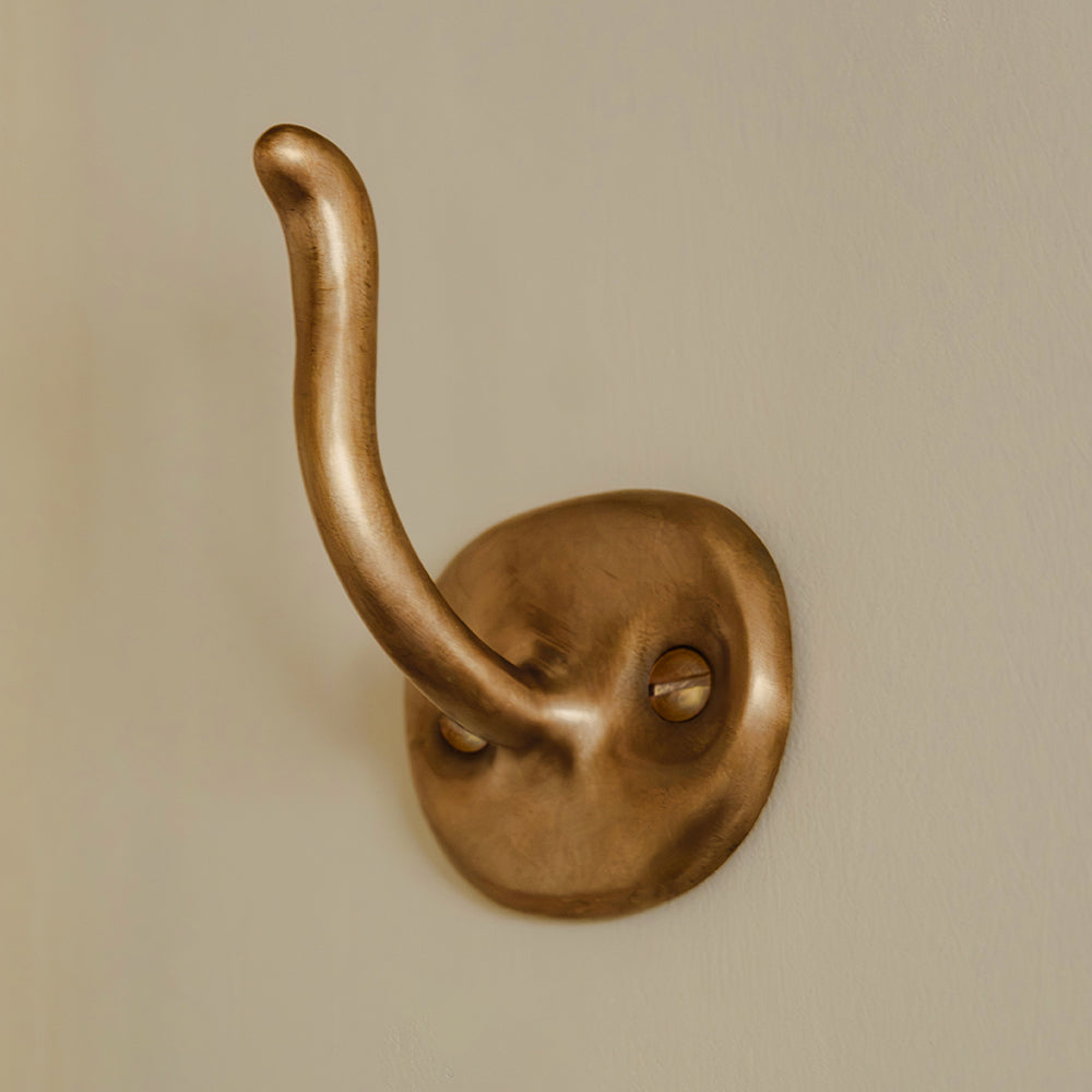 Photography by Joey Kendal Brown | Sketch Long Wall Hook shown in silicon bronze.