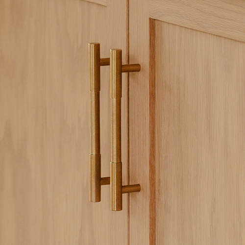 MIX Straight Knurled Cabinet Handle