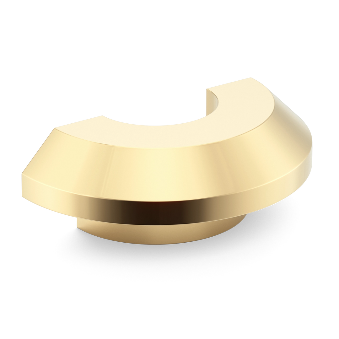 Product shown in our polished brass unlacquered (PBUL) finish