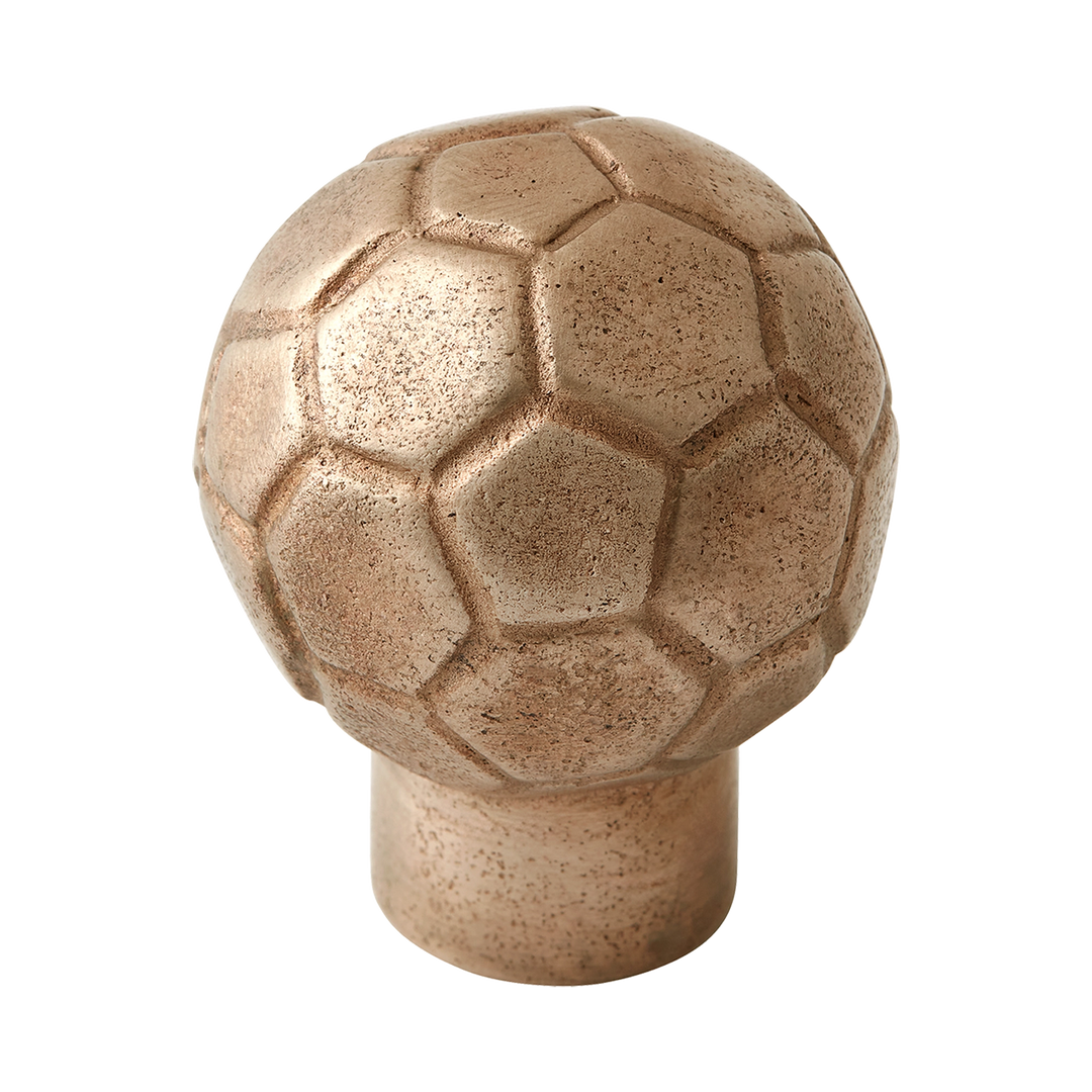 Whimsical Football Silicon Bronze Cabinet Knob