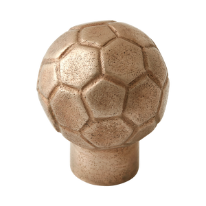 Whimsical Football Silicon Bronze Cabinet Knob