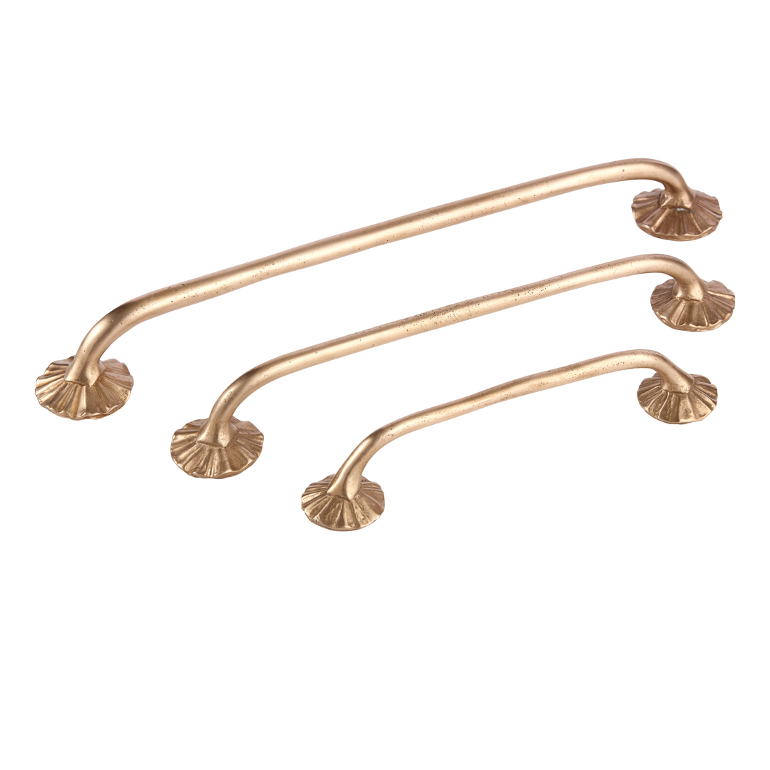 Whimsical Cabinet Handle shown in silicon bronze.
