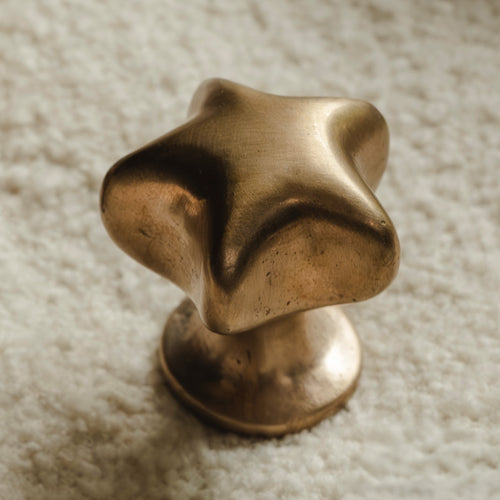 Whimsical Star Silicon Bronze Wall Hook