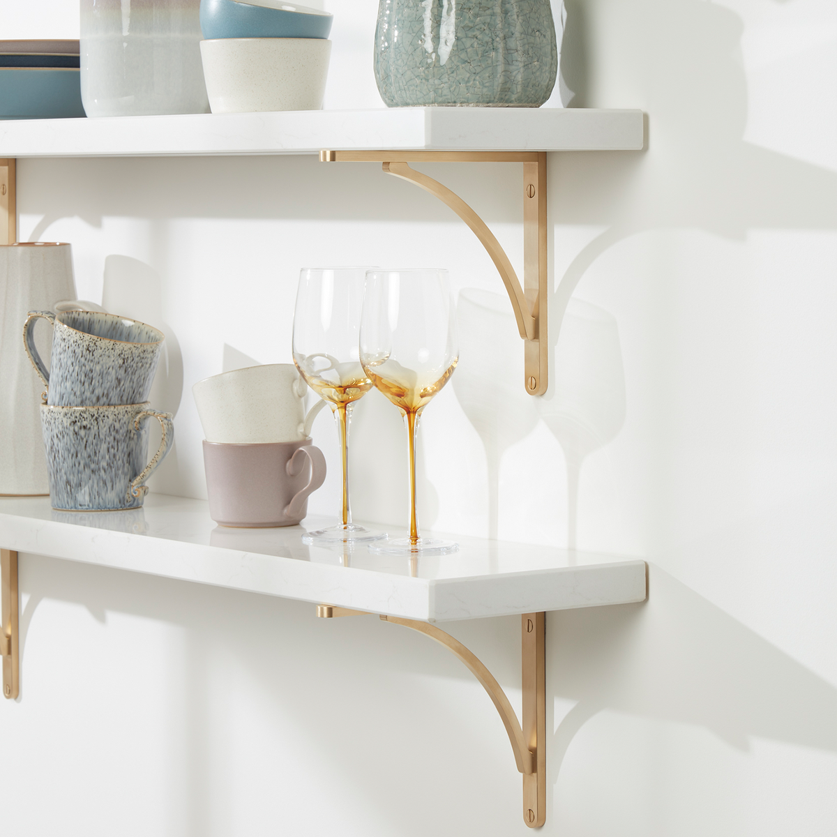 Luxury Brass Shelf Brackets & Wall Brackets Armac Martin