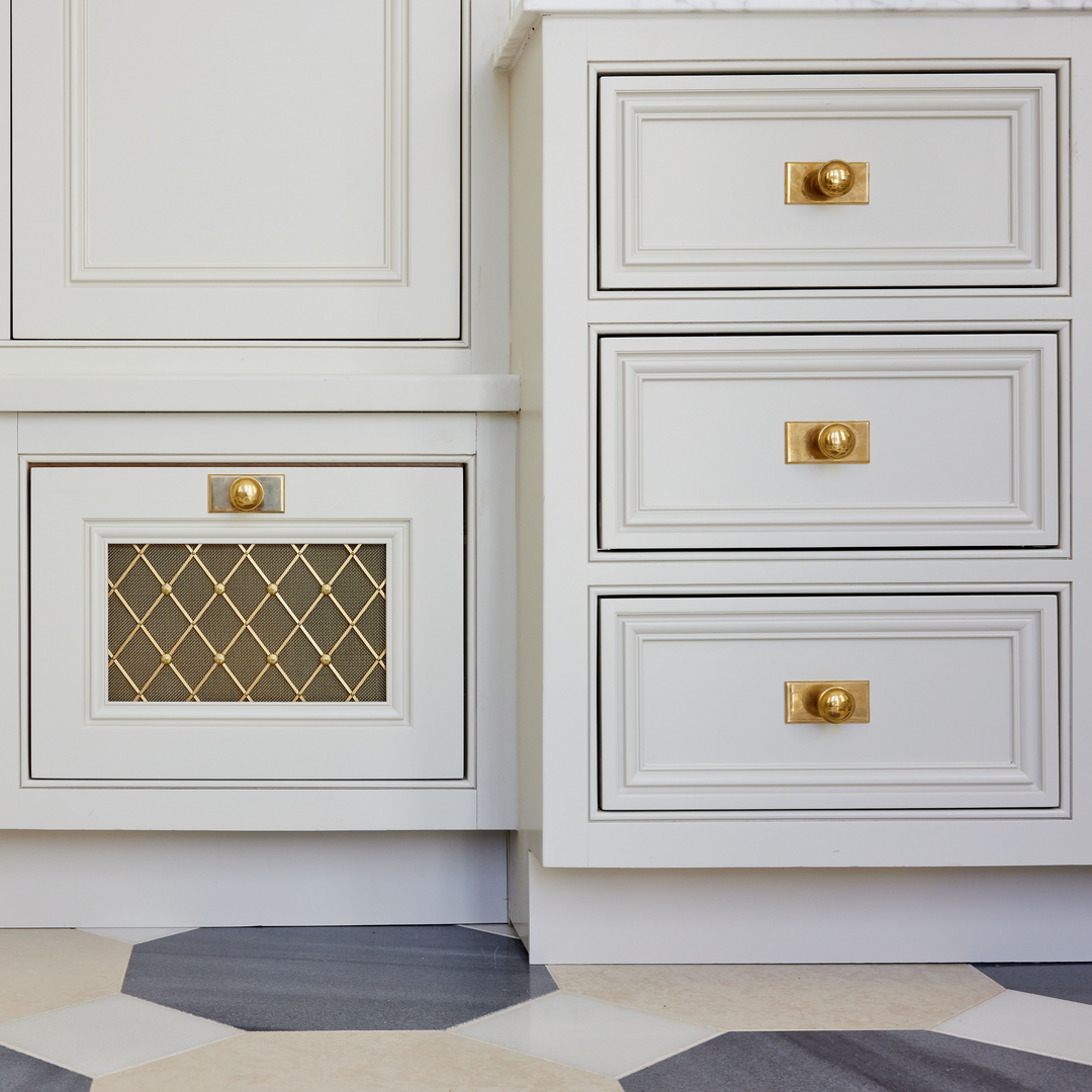 Design by Caitlyn Wilson Design. Product shown in our polished brass lacquered (PBL) finish.