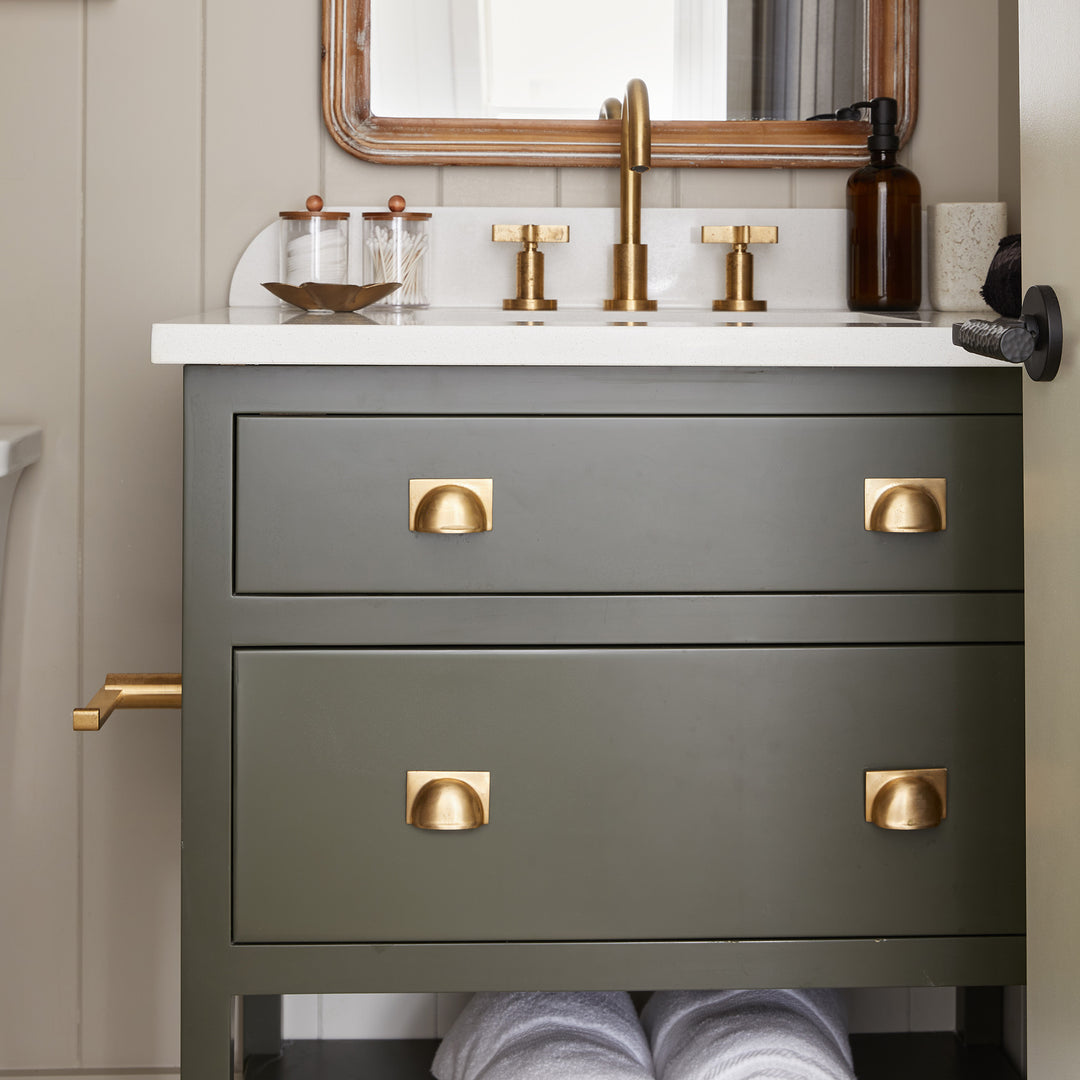 Queslett Solid Brass Pull Handle | Armac Martin