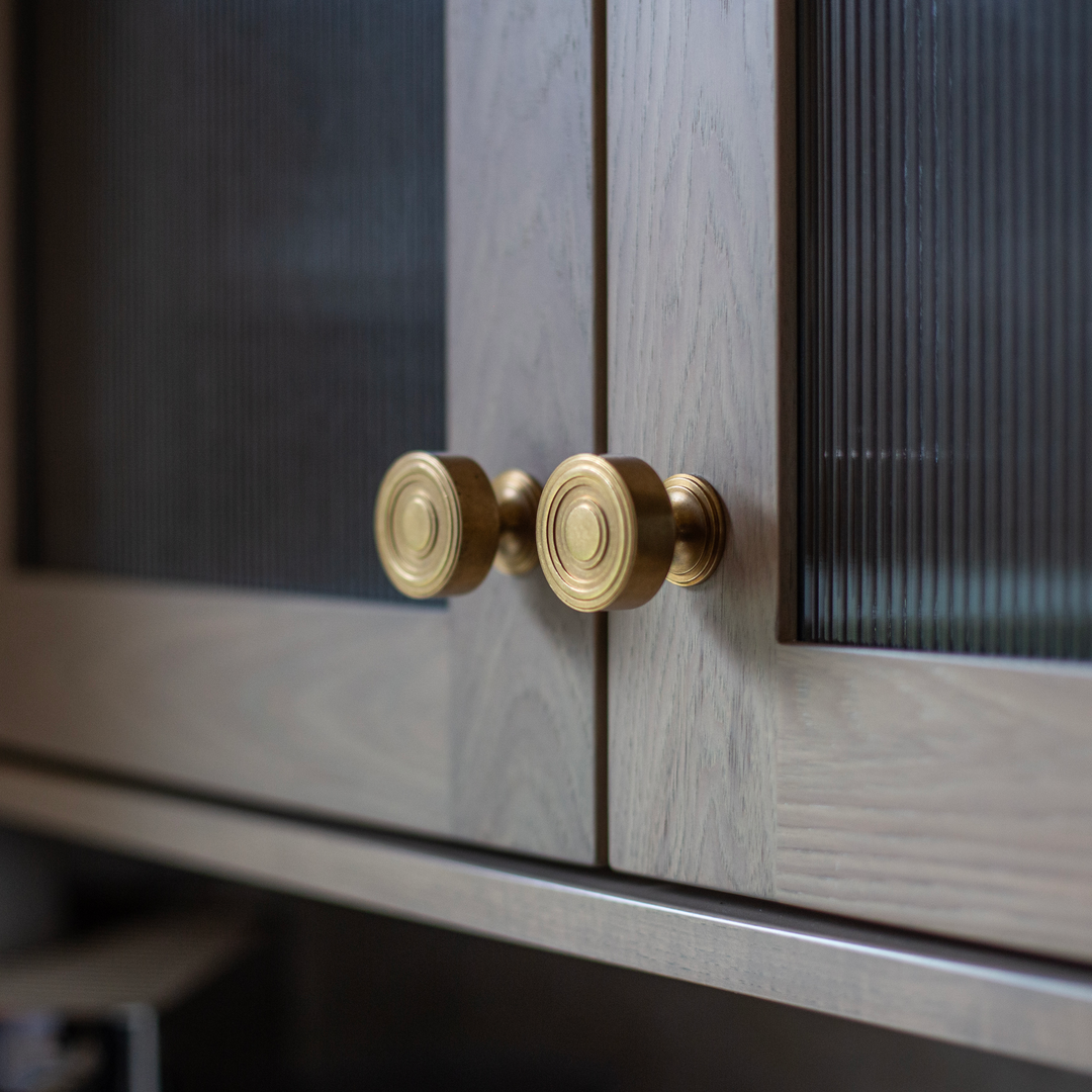 Design by Lindsay Laine Interiors. Product shown in our aged brass (BEL) finish.