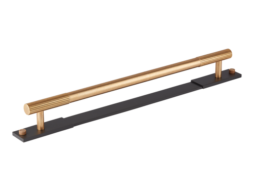 Product shown in our burnished brass (BEL) on matt black (MBL)  finish