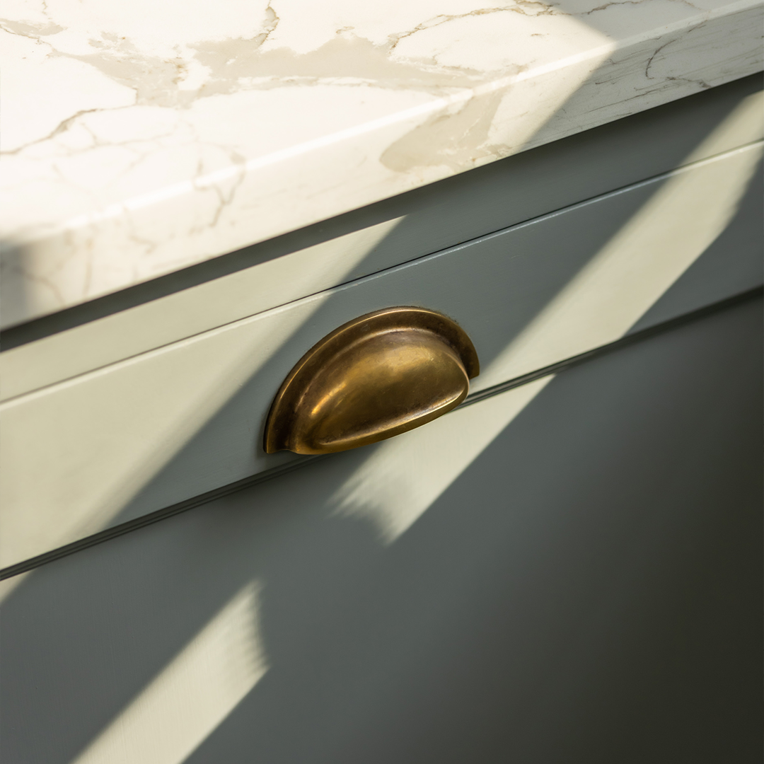 Design by Jo Cartledge - The Old Rectory. Photography by Handover Agency. Product shown in our aged brass (BEL) finish.