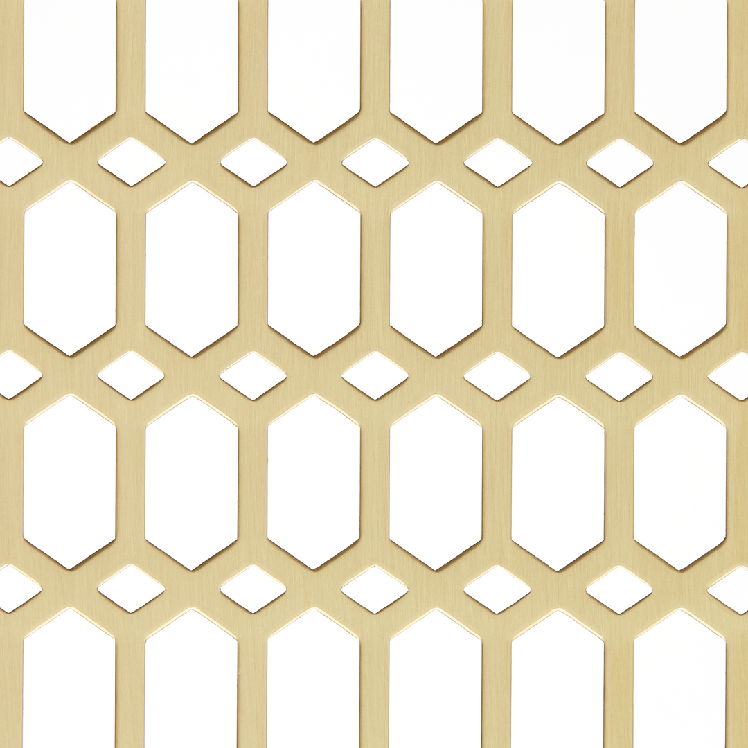 Product shown in our satin brass lacquered finish