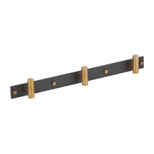 Product shown in our burnished brass (BEL) on matt black (MBL) finish