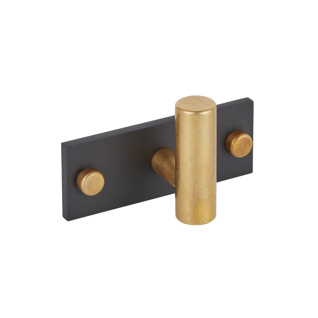 Product shown in our burnished brass (BEL) on matt black (MBL) finish