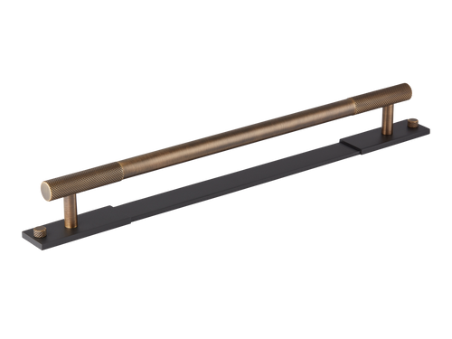 Product shown in our satin antique satin lacquered (SAS) on matt black (MBL)  finish