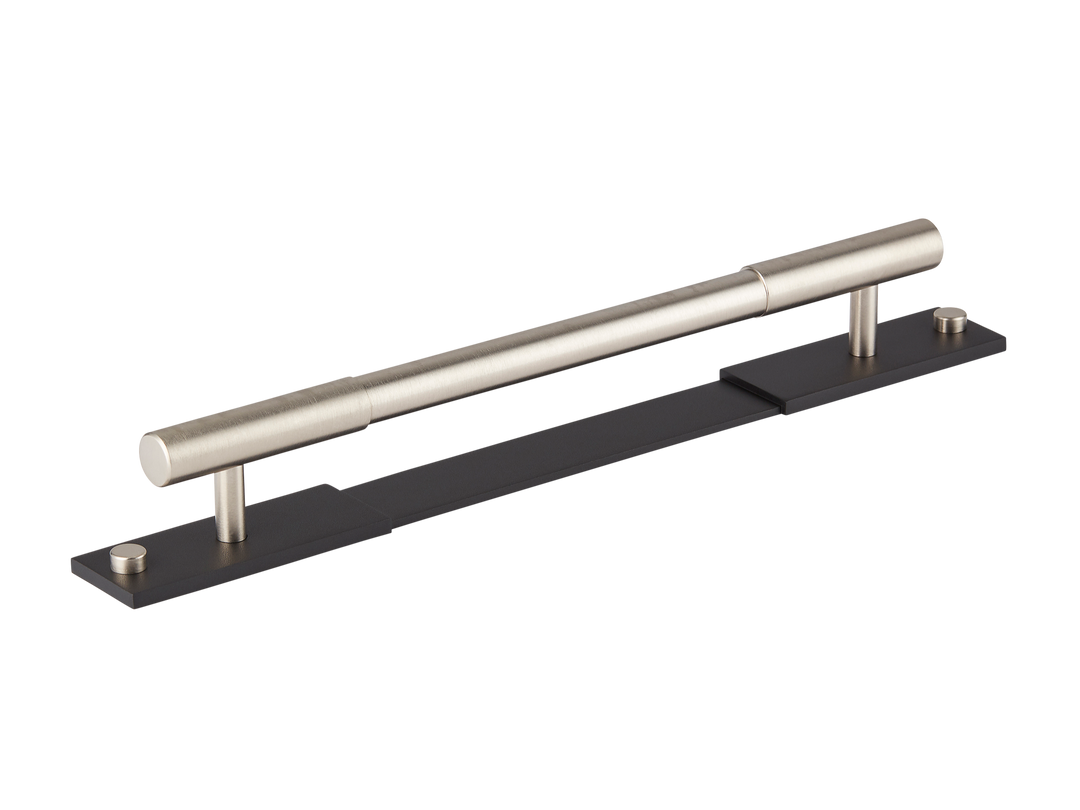 Product shown in our satin nickel plate (SNP) on matt black (MBL)  finish