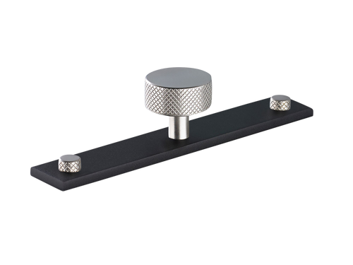 Product shown in our polished nickel plate (PNP) on matt black finish