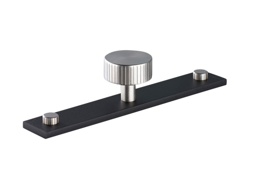 Product shown in our polished nickel plate (PNP) on matt black finish