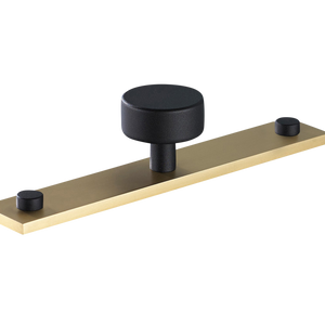 Product shown in our matt black lacquered (MBL) on satin brass satin lacquered finish